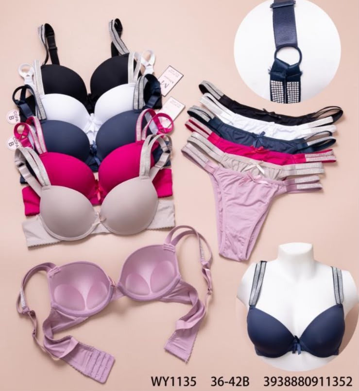 Premium Women's Bra & Panty Set – Soft, Comfortable & Stylish