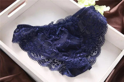 Flourish Lavender Lace Bra With Matching Penty – Push Up & Double Padded Floral Comfort
